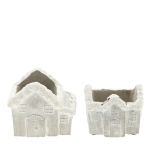 Ceramics House pot 11*9*9.5cm