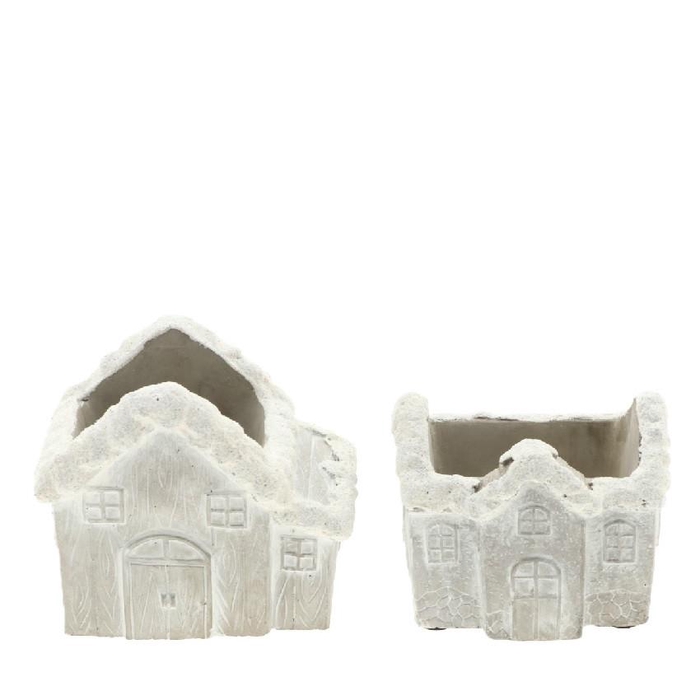 <h4>Ceramics House pot 11*9*9.5cm</h4>