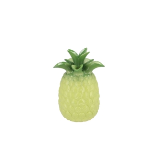 Pineapple Tropical Lime Vase 14x14x18cm