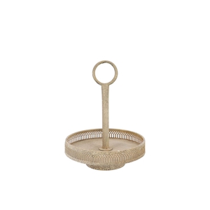 Storage Shelf Esi Metal Cozy Gold Matt 20x27cm