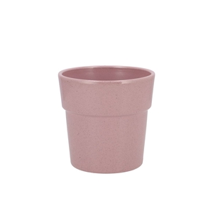 Ceramic Orchid Pot Rosa Stone 13cm