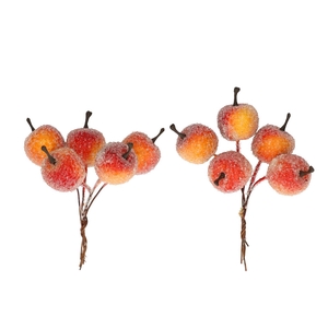 Herfst Appel frosted/draad 2.5cm x20