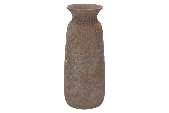 <h4>Bali Indonesian Grey Vase 18x40cm</h4>