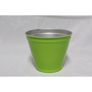 CACHEPOT DE ALUMINIO P15 VERDE LIMAO