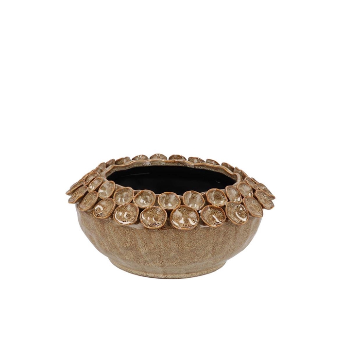 <h4>Nancy Sand Pot Flower 25x25x11cm</h4>