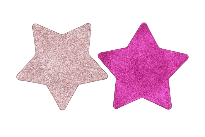 Melamine Shine Fuchsia/pink Plate Star 24x24x1cm