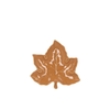 Leaf Maple Plate Brown 11x11x3cm Nm