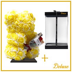 <h4>arr3 Deco beer 25cm - Special geel bkt</h4>