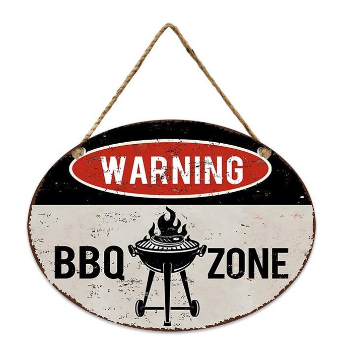 <h4>Wall Hanger Metal 34x25cm BBQ</h4>