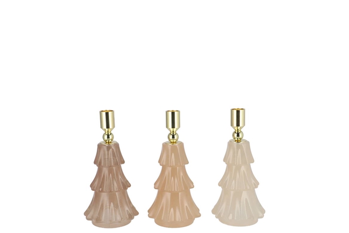 <h4>Jazz Cozy Sand Candle Holder X-mas Tree Ass 8x13cm</h4>