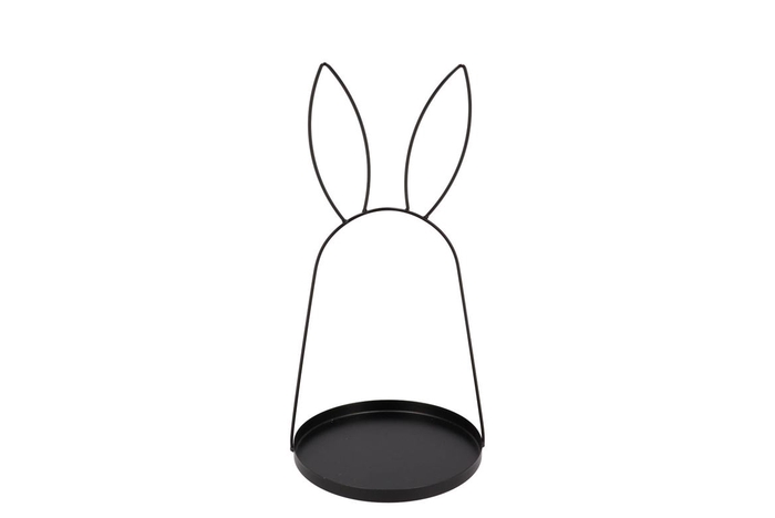 <h4>Rabbit Metal Ear Stand With Coaster 50x25cm</h4>