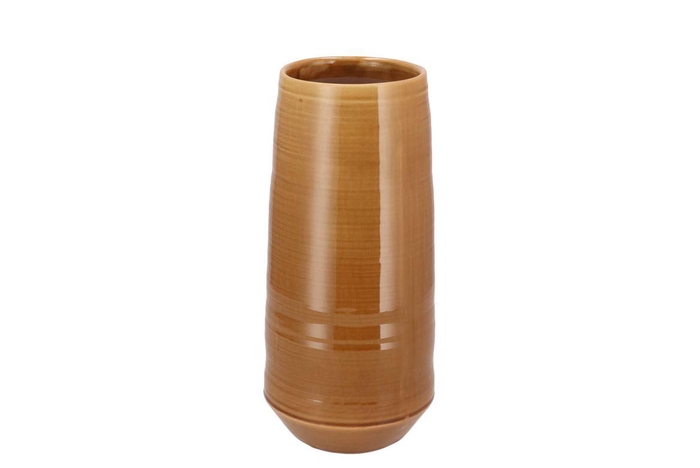 <h4>Micco Brown Vase 14x14x28cm</h4>