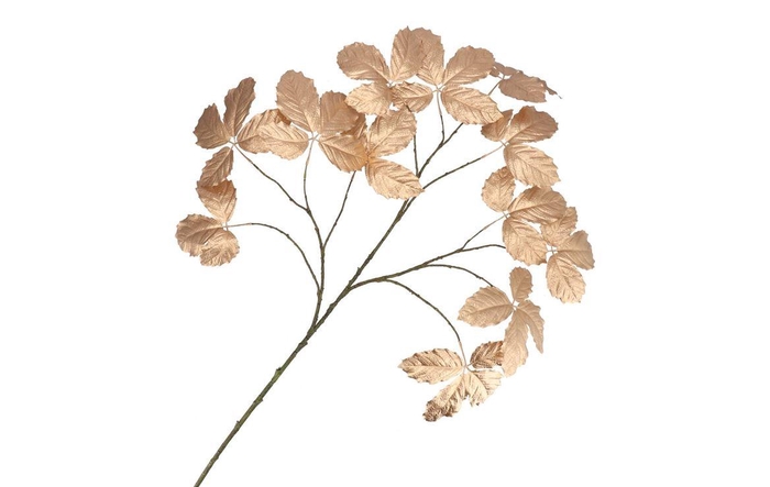 <h4>Silk Leaf Chestnut Gold 135cm Nm</h4>