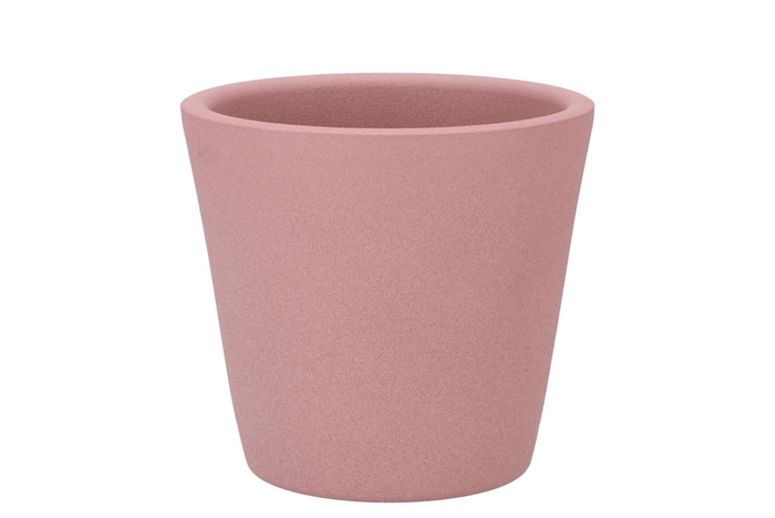 <h4>Vinci Pink Pot Container 15x13cm</h4>