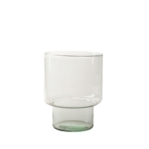 Glass vase Eco Straight d15*20cm