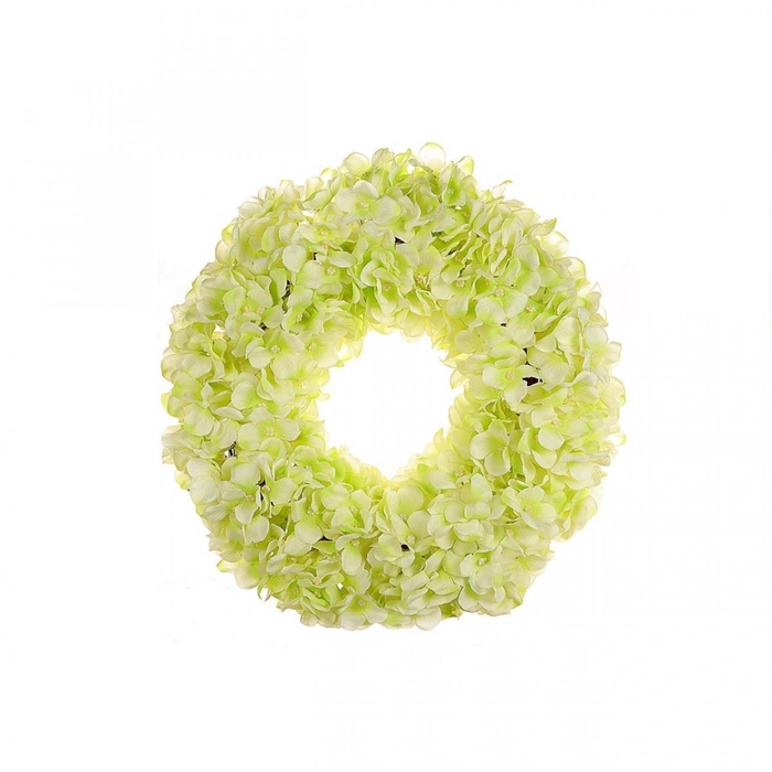 <h4>Wreath d30cm silk Hydrangea</h4>
