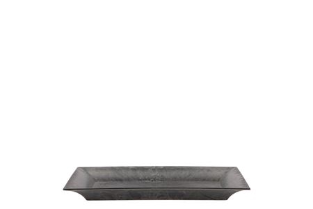 <h4>Melamine Grey Bowl Rectangle 22x17x3cm Nm</h4>