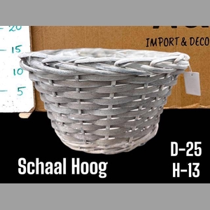 MAND ROND WIT D25XH13