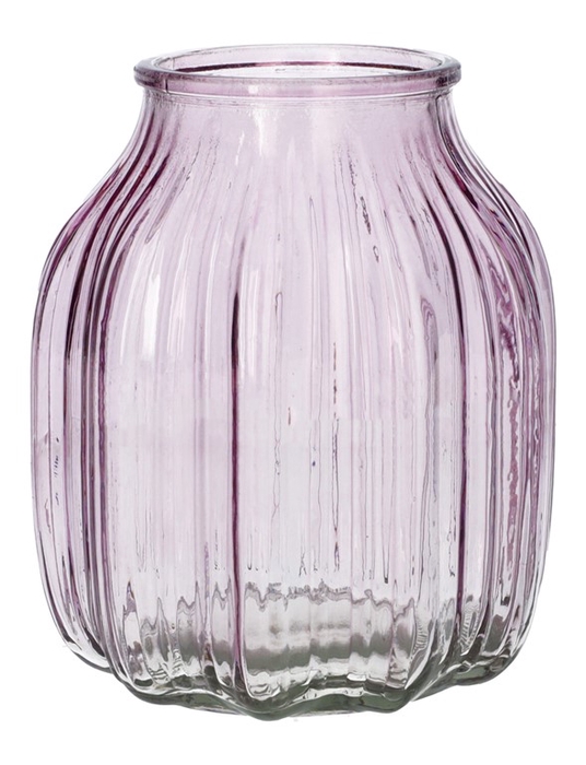 <h4>Vase Suko d8.5/13.8xh16 soft lilac</h4>