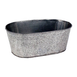 Bowl Bolton zinc L24xW15xH9.5cm