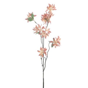 Wild clematis spray 81cm orange