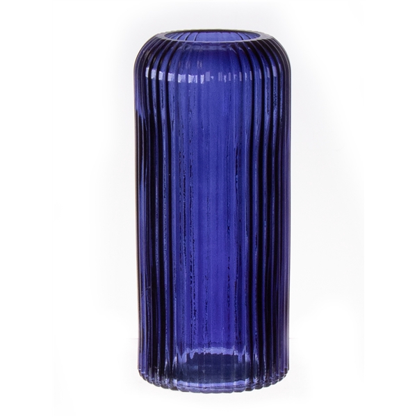 <h4>Vase Nora d6\\8.7xh20 dark blue transp</h4>