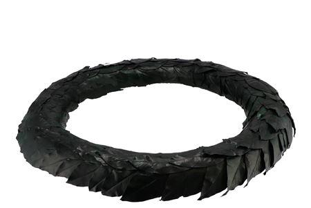 <h4>Wreath Leaf Green 80cm</h4>