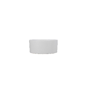 Schaal 420/18 rough pattern d18.5 h9cm - blanc brillant (100
