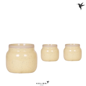 Kolibri Home Vintage Bowl pot khaki