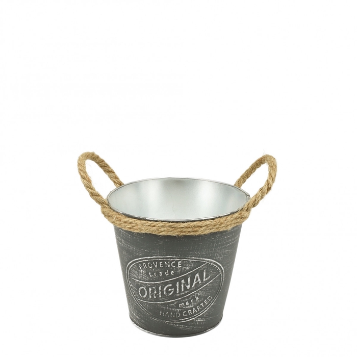 <h4>Zinc Provence pot d14*14cm</h4>