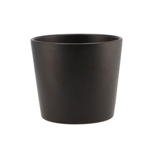 Ceramic Anthracite Matt Pot 15x13,5cm