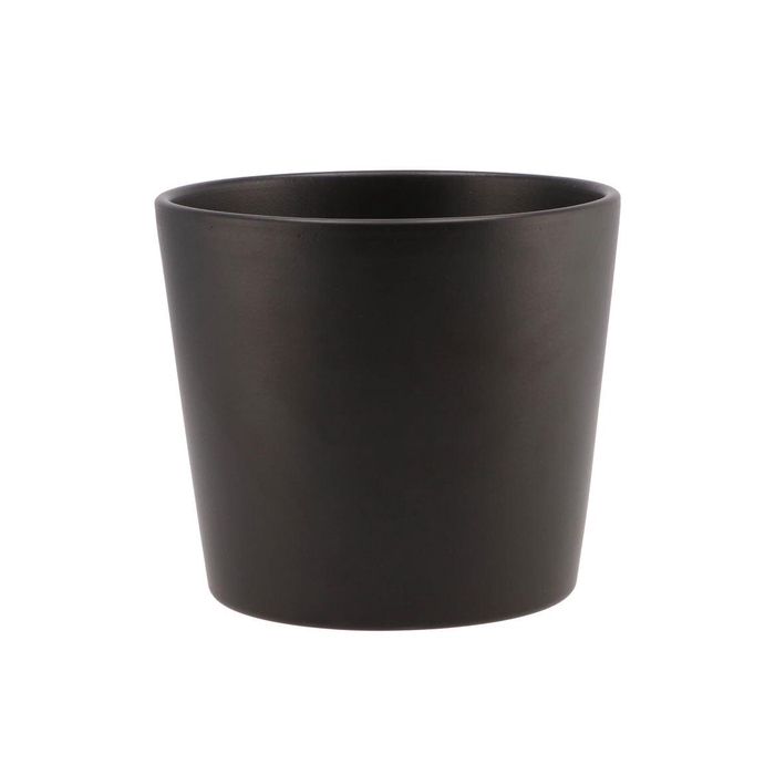 <h4>Ceramic Anthracite Matt Pot 15x13,5cm</h4>