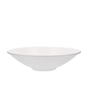 Ceramic Bowl White Mat Flat 33x9cm