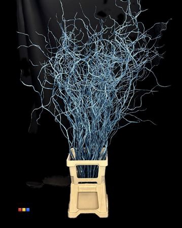 Salix 130cm Metallic Blue
