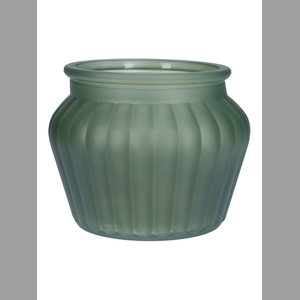 DF02-885190600 - Vase Clara d14/16.5 xh13.5 green