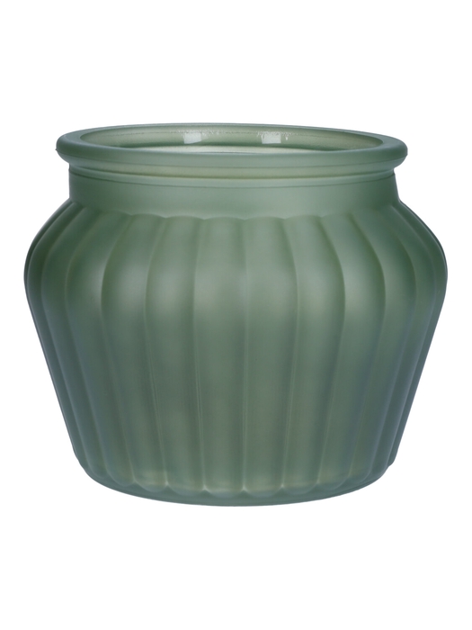 DF02-885190600 - Vase Clara d14/16.5 xh13.5 green