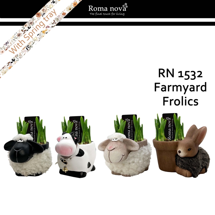 <h4>1532 - Farmyard Frolics (Tete a Tete)</h4>