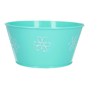 Planter Daisy d18xh9 turquoise\\pink