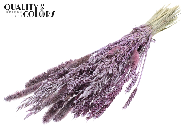 <h4>Dried Flower mix bunch Metallic Pink + Glitter</h4>