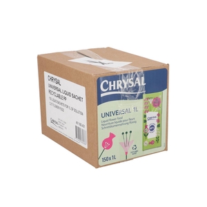 Floristry Chrysal Liquid Sachet 150x1ltr