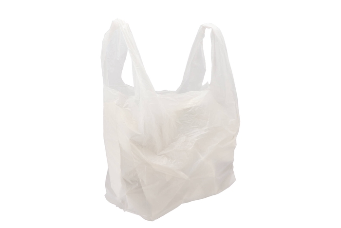 Matériau De Fleurs Sacs De Transport Chemise Plastique Blanc 30x60cm Par 1000 Pièces