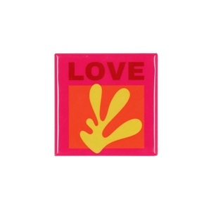 Tile Love Pink/yellow 10x10x1cm Nm