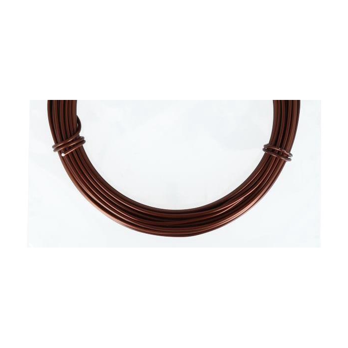 <h4>ALUMINIUM WIRE BRANDY 2MM 100GR 12M</h4>