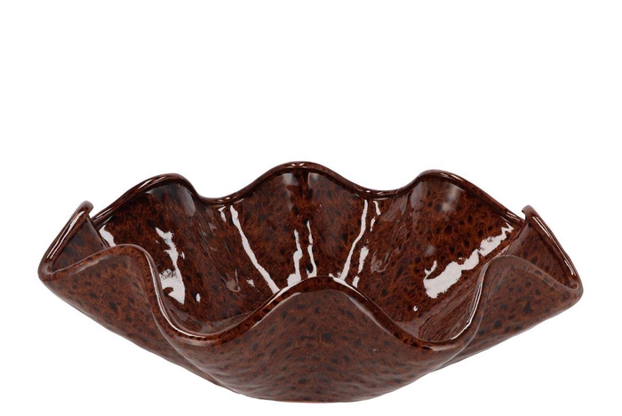 Annecy Brown Bowl 46x46x14cm
