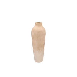 Florence Antique Gold White Vase Long 16x16x48cm