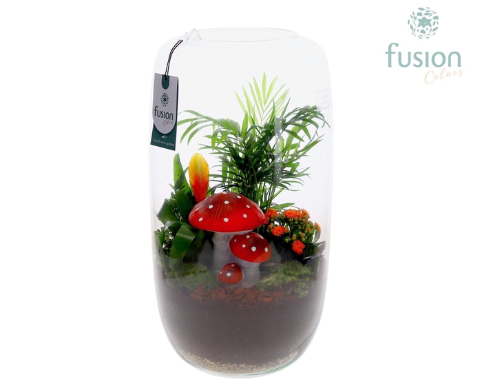 <h4>Green Bottle Isabella XXLarge Herfst met Arrangement</h4>