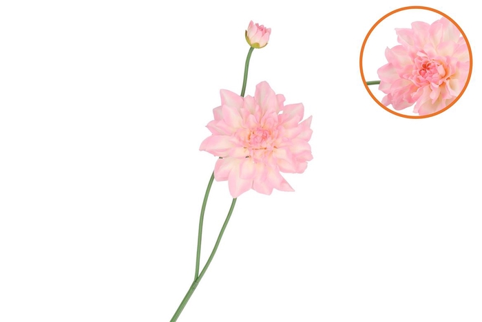 <h4>Silk Dahlia Spike White/light Pink 78cm Nm</h4>