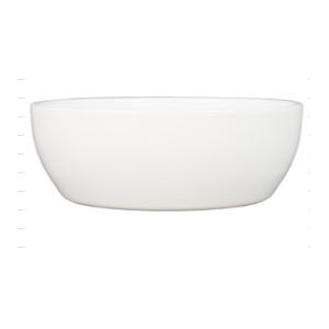 COUPE BOULE D18.5 H8.5CM BLANC