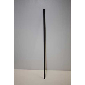 Metal pipe 50cm black 1pc