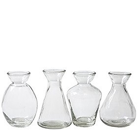 <h4>Glas Fles Assorti d02*10cm</h4>